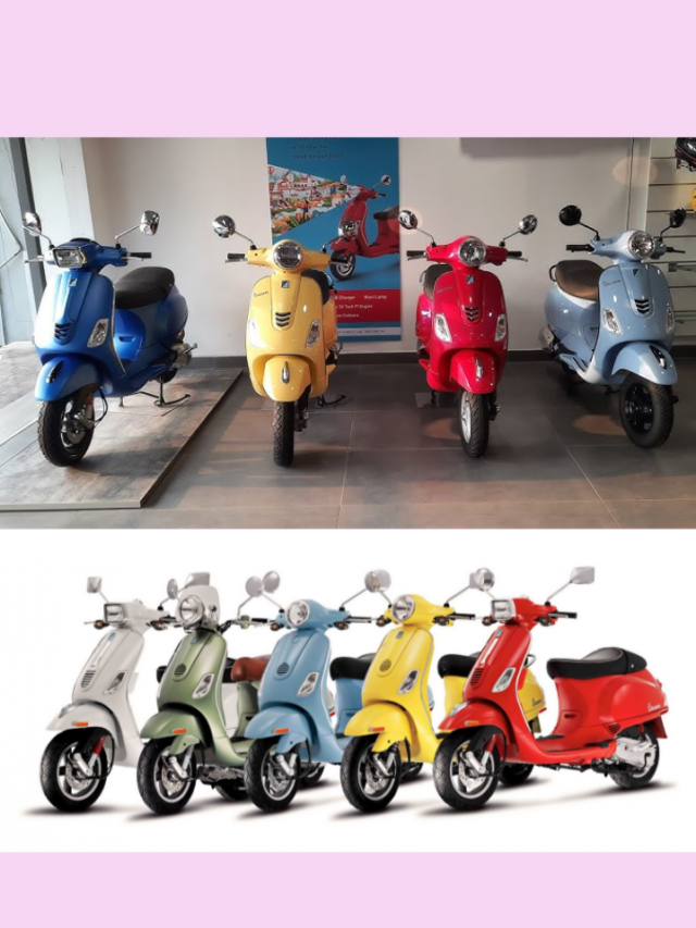 Piaggio launched a new lineup of Vespa scooters in India 2025
