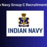Indian Navy Group C Recruitment 2025
